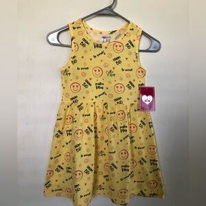 MISS PINK Size 6X Girls Sleeveless Sun Dress Beautiful Inspirational Print New